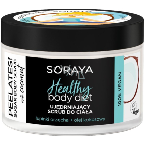 Soraya Healthy Body Diet Coconut oil firming natural sugar peeling 200 ml