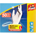 Fino Disposable powdered gloves size L 50 pieces