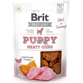Brit Jerky Dried meat treats with turkey and chicken for puppies 80 g
