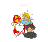Nekupto Plastic bag 30 x 40 cm Angel, Nicholas, Devil