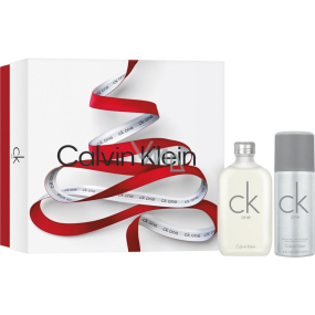 Calvin Klein One eau de toilette 100 ml + deodorant spray 150 ml, unisex gift set