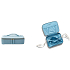 Artdeco Premium Cosmetic Bag jewellery box blue 19,5 x 14 x 5 cm