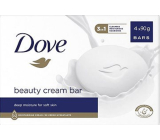 Dove Beauty Cream Bar creamy toilet soap 4 x 90 g