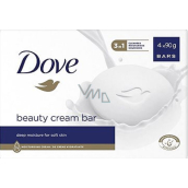 Dove Beauty Cream Bar creamy toilet soap 4 x 90 g