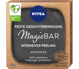 Nivea MagicBar cleansing peeling facial soap with activated charcoal for problematic skin 75 g