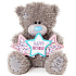 Me to You Teddy Bear Plush Stars Happy Birthday 29 cm