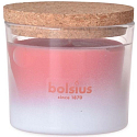 Bolsius True Joy Floral Blessings scented candle in glass with cork lid 80 x 75 mm, burning time 21 hours