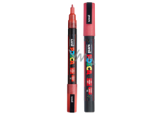 Posca Universal Acrylic Marker 0,9 - 1,3 mm Glitter Red PC-3M