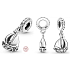 Charm Sterling silver 925 Sailing ship, travel bracelet pendant