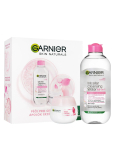 Garnier Skin Naturals Rose Cream face cream 50 ml + Skin Naturals All-in-1 micellar water 400 ml, cosmetic set for women