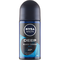 Nivea Men Deep Beat Roll-On Antiperspirant, 50 ml