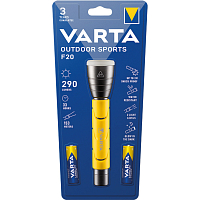 Varta Flashlight F20 Outdoor Sports Handheld, 1 pc