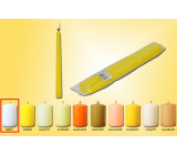 Lima Candle white cone 22 x 250 mm 2 pieces