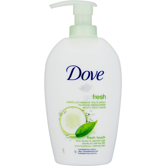 Dove Go Fresh Touch Cucumber & Green Tea Liquid Soap with Dispenser 250 ml