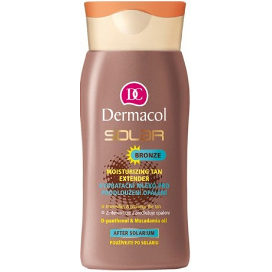 Dermacol Solar Bronze moisturizing body lotion for prolonging tan 200 ml
