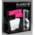 Playboy Hollywood party deodorant spray 150 ml sexy glasses 2 pcs, for men cosmetic set
