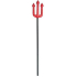 Devil's pitchfork with glitter 58 cm