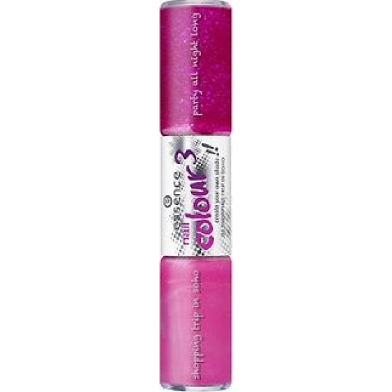 Essence Nail Art Color3 nail polish 02 Shopping Trip In Soho 2x4 ml