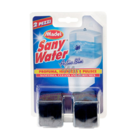 SanyWater Activ Blue Toilet block for tank 2x50 g blue