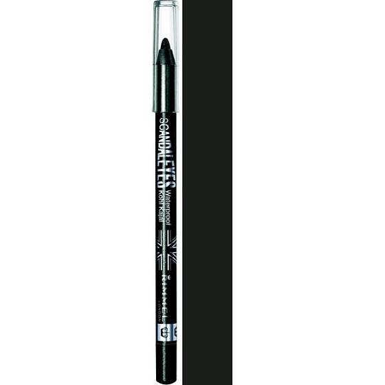 Rimmel London Scandaleyes waterproof eyeliner 002 Sparklin Black 1.2 g