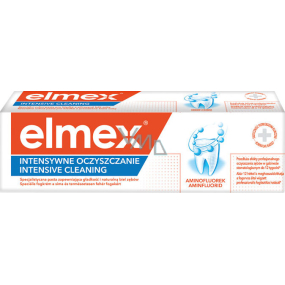 Elmex Intensive Cleaning Toothpaste for smooth and naturally white teeth 50 ml