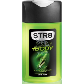 Str8 Lime Peak shower gel for men 250 ml