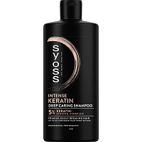 Syoss Keratin shampoo for fine and brittle hair, 440 ml