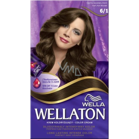 Wella Wellaton cream hair color 6/1 Dark ash blonde