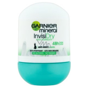 Garnier Mineral Invisi Dry Anti-Humidity 48h ball antiperspirant deodorant roll-on for women 50 ml