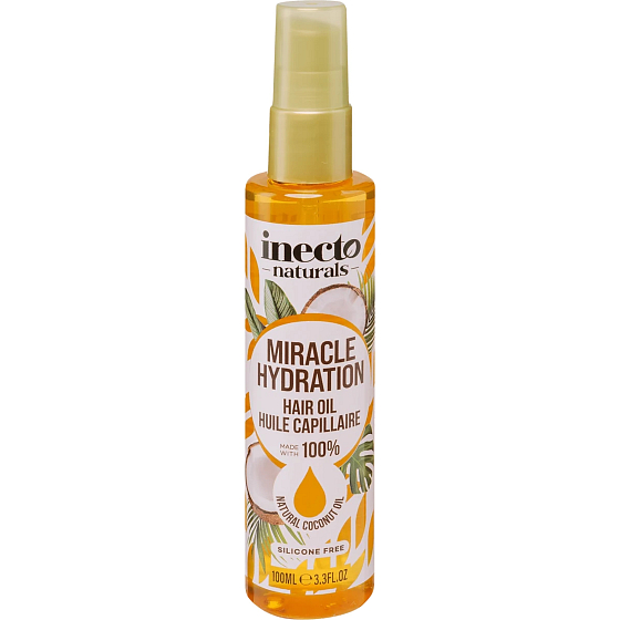 Inecto Naturals Coconut hair oil with pure coconut oil 100 ml