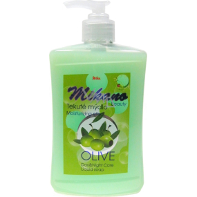 Mika Mikano Beauty Olive liquid soap with dispenser 500 ml