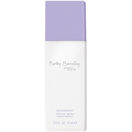 Betty Barclay Pure Style perfumed deodorant glass for women 75 ml
