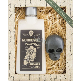 Bohemia Gifts Motorcycle Vintage shower gel 200 ml + toilet soap 50 g, cosmetic set