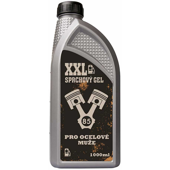 Bohemia Gifts For Steel Men XXL Shower and Hair Gel for Men 1 L