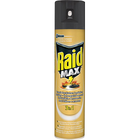 Raid Max Against Cockroaches and Ants, for Crawling Insects, 400 ml