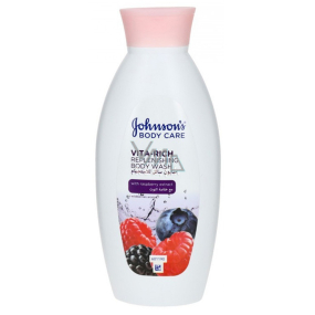 Johnsons Vita-Rich Repleneshing shower gel with raspberry extract 400 ml