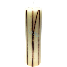 Lima Rustik aromatic scented candle brown cylinder 70 x 250 mm 1 piece