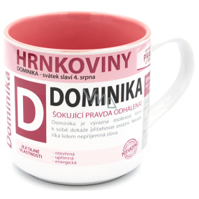 Nekupto Pots A mug named Dominika 0.4 liters