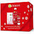 Garnier Reparing Care Regenerating Body Lotion for Dry Skin 400 ml + Reparing Care Regenerating Hand Cream 100 ml + Moisture + Comfort Textile Face Mask 32 g, cosmetic set