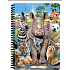 Prime3D notebook A5 - Exotic animals 14.8 x 21 cm