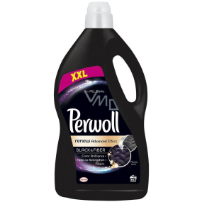 Perwoll Black & Fiber washing gel restores an intense black color, protects against the loss of shape 60 doses of 3.6 l