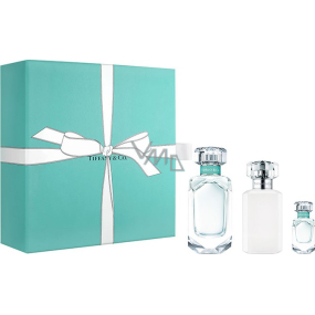 Tiffany & Co. Tiffany perfumed water for women 75 ml + perfumed water 5 ml + body lotion 100 ml, gift set