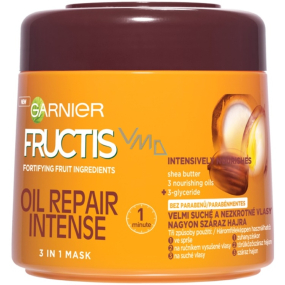 Garnier Fructis Oil Repair Intense 3 in 1 multifunctional mask for very dry and untamed hair 300 ml
