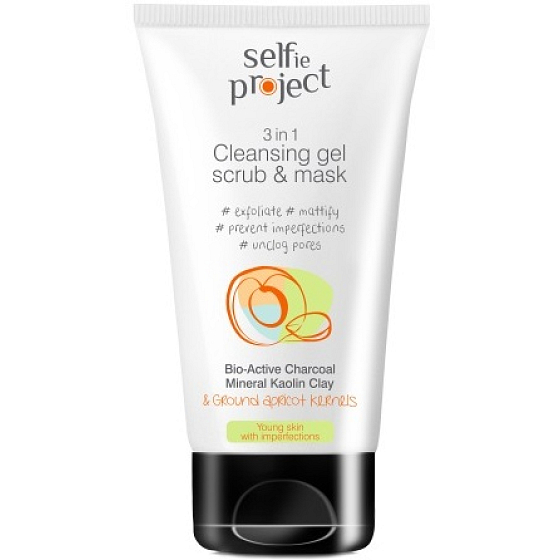 Selfie Project 3in1 mask and cleansing gel peeling 150 ml