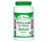 Dr. Popov Psyllium Detox For intensive body cleansing, a combination of fiber and effective plant extracts 120 capsules / 104 g
