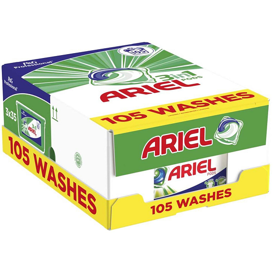 Ariel 3in1 Regular gel capsules for washing 105 pieces 3 x 945 g