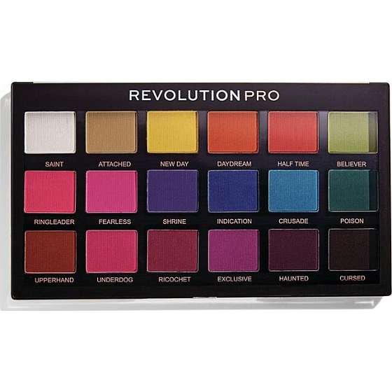 Makeup Revolution Pro Regeneration Eyeshadow Palette Trends Mischief Mattes 18 x 0.8 g