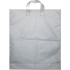 Press Plastic Bag 45 x 38 cm White with Handle 1 piece
