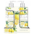 Baylis & Harding Lemon and Basil liquid soap dispenser 300 ml + hand milk dispenser 300 ml, cosmetic set