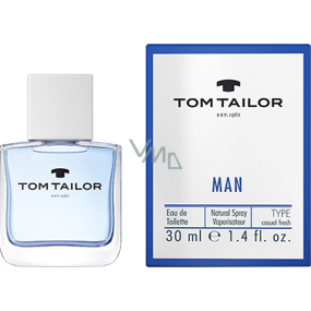 Tom Tailor Man Eau de Toilette for Men 30 ml